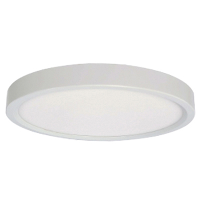 LL85361, 7”, Round, White, WHT, WH, Disc, LED, Battery Back up, BBU,NEC, Clothes Closet Certified